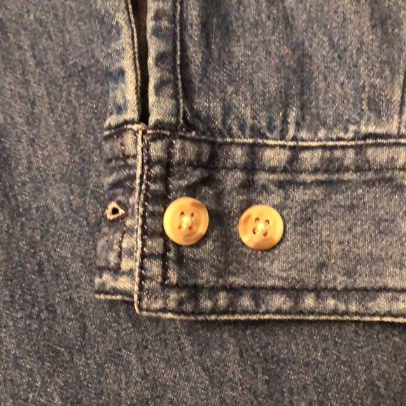 Cabin Creek Denim Halloween Shirt - Picture 4 of 5